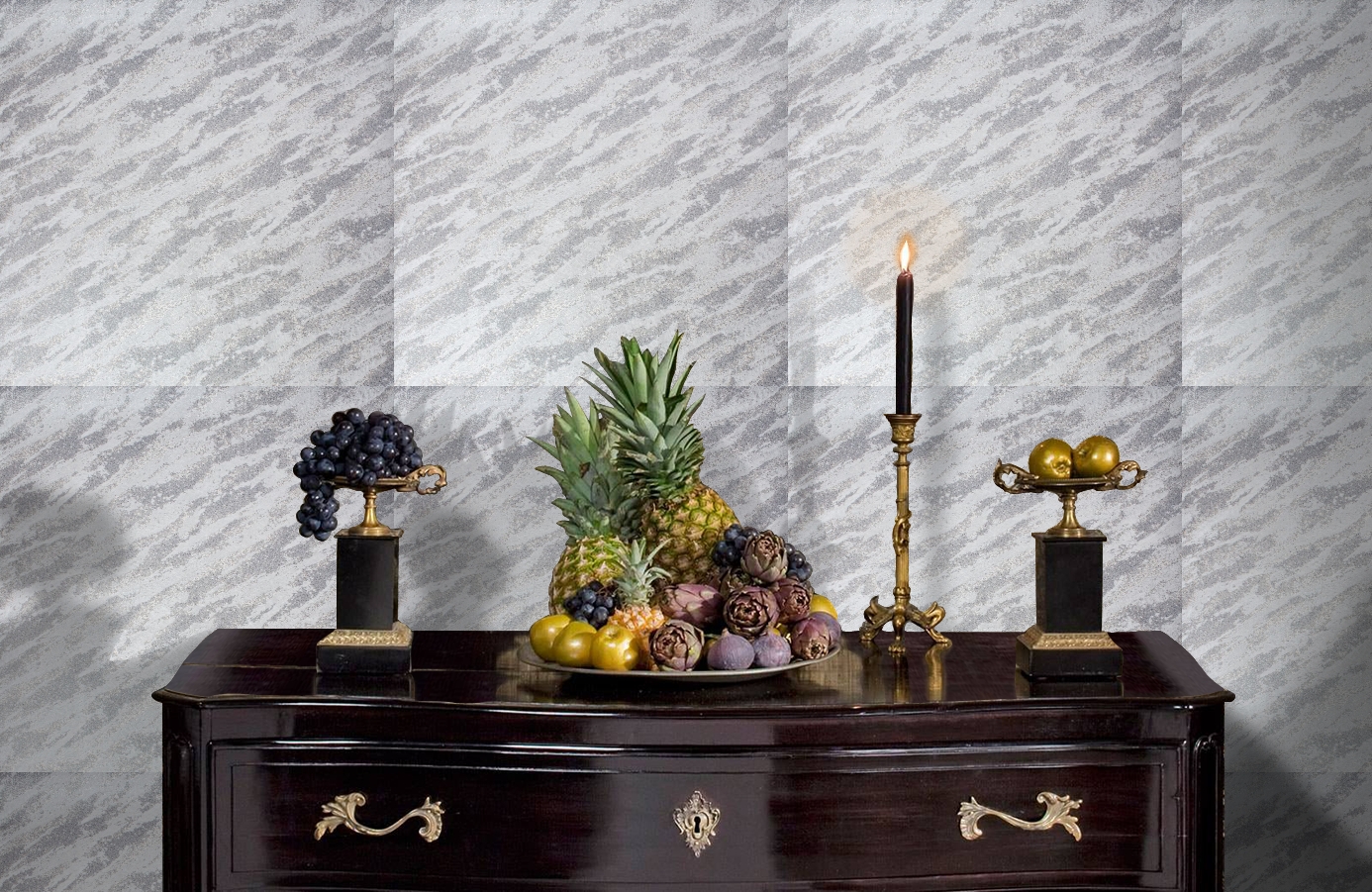 Обои 287368 фото в интерьере гостиной