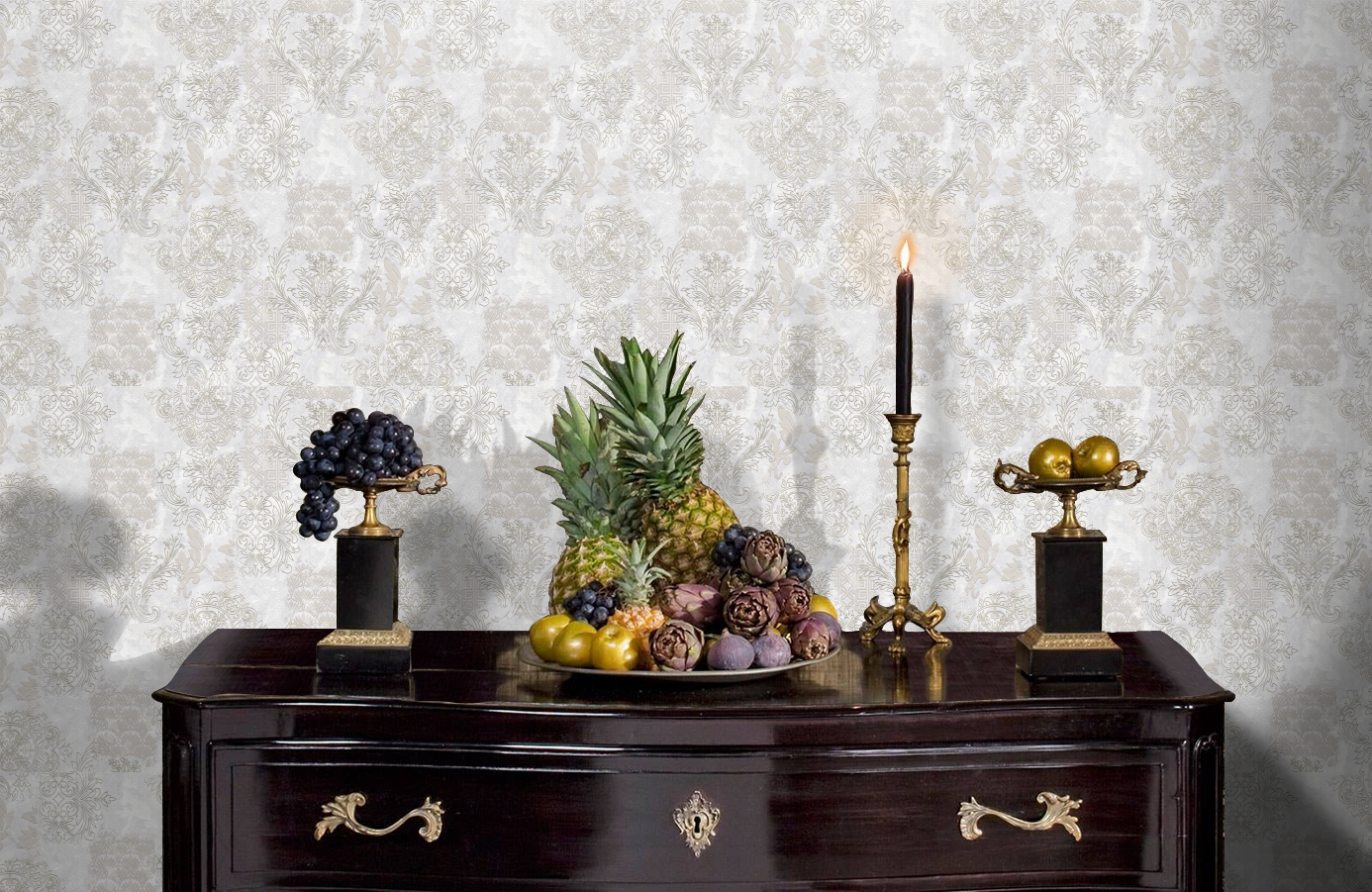 Обои 287408 фото в интерьере гостиной