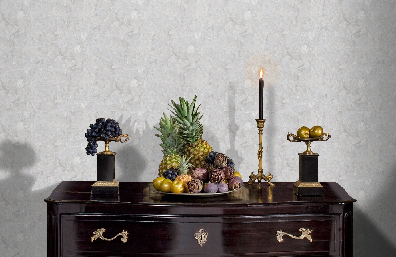 Обои 287416 фото в интерьере гостиной