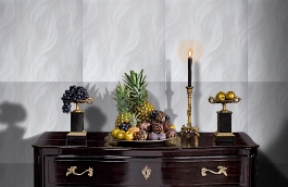 Обои 89850 фото в интерьере гостиной превью