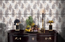 Обои 4308-1 фото в интерьере гостиной превью