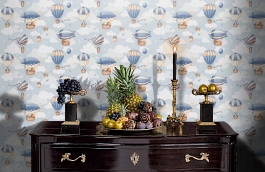 Обои HC72270-16 фото в интерьере гостиной превью