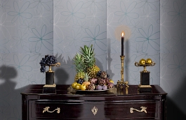 Обои 54435-8 фото в интерьере гостиной превью