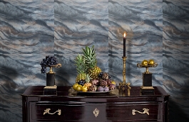 Обои ER71218 фото в интерьере гостиной превью