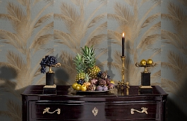 Обои 39991-3 фото в интерьере гостиной превью