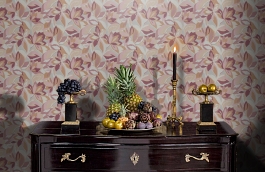 Обои R23811 фото в интерьере гостиной превью