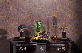 Обои R23812 фото в интерьере гостиной превью