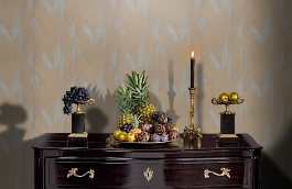 Обои R23820 фото в интерьере гостиной превью