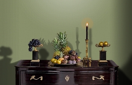 Обои R23833 фото в интерьере гостиной превью