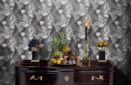 Обои HC72241-44 фото в интерьере гостиной превью