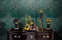 Обои 5097-5 фото в интерьере гостиной превью