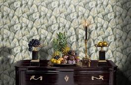 Обои 1077-05 фото в интерьере гостиной превью