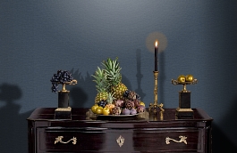 Обои TJ1112 фото в интерьере гостиной превью