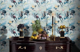 Обои 11167-03 фото в интерьере гостиной превью