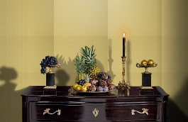 Обои 4060-100 фото в интерьере гостиной превью