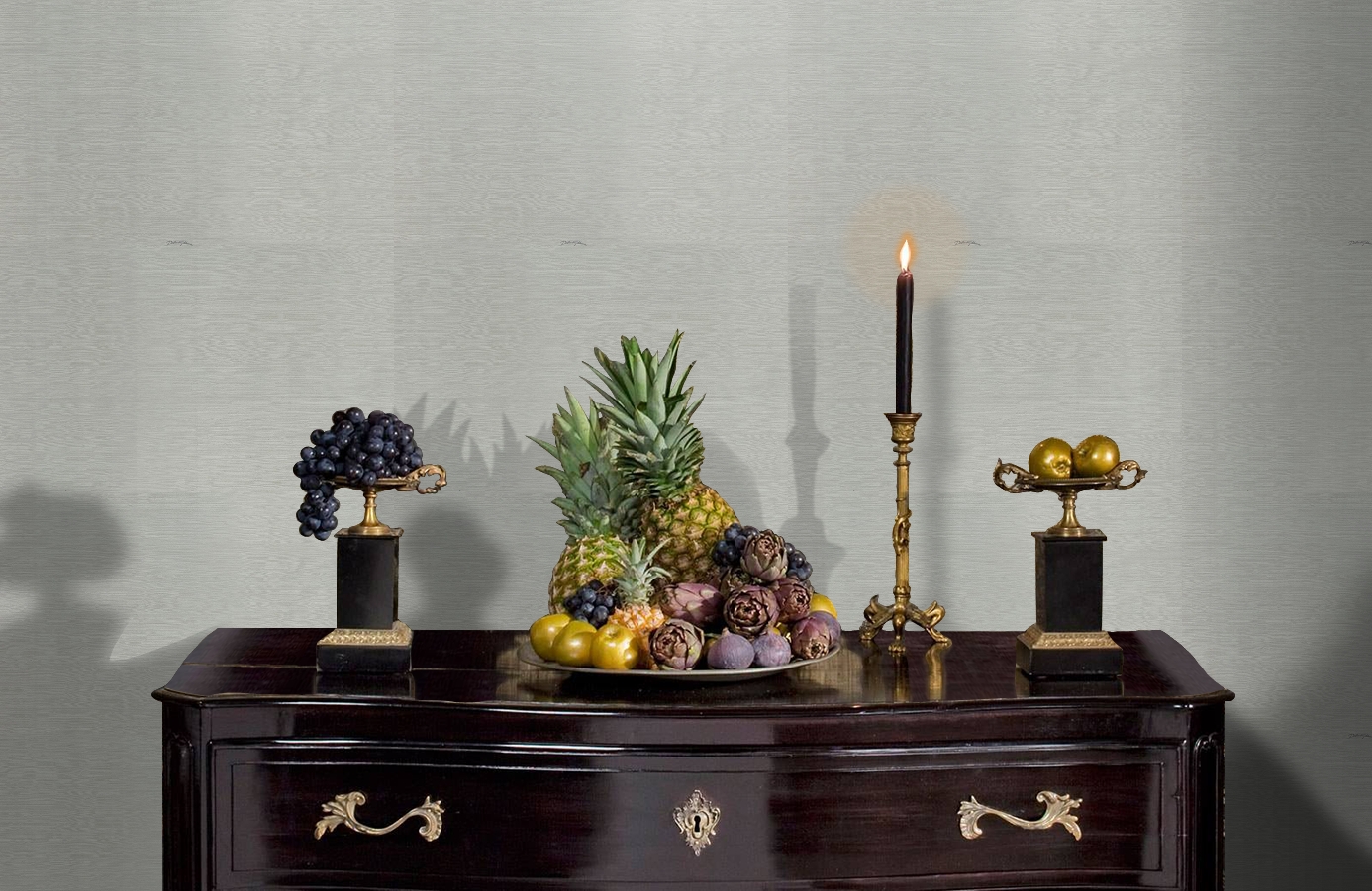 Обои 30064DG фото в интерьере гостиной