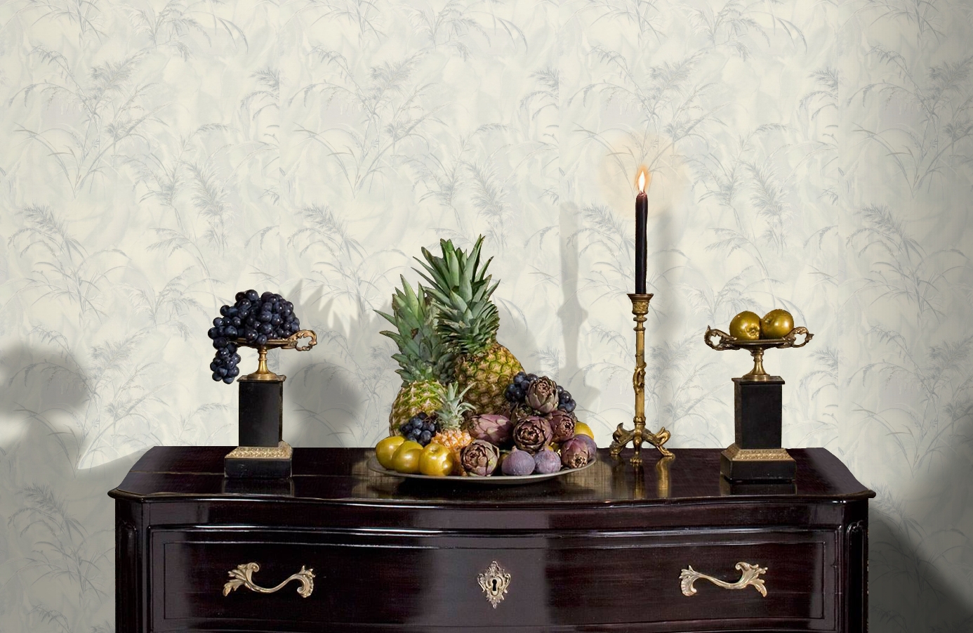 Обои 7286-00 фото в интерьере гостиной