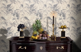 Обои 7286-02 фото в интерьере гостиной превью