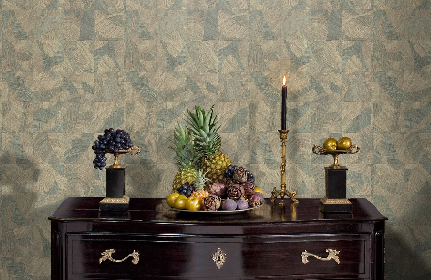 Обои 21067 фото в интерьере гостиной