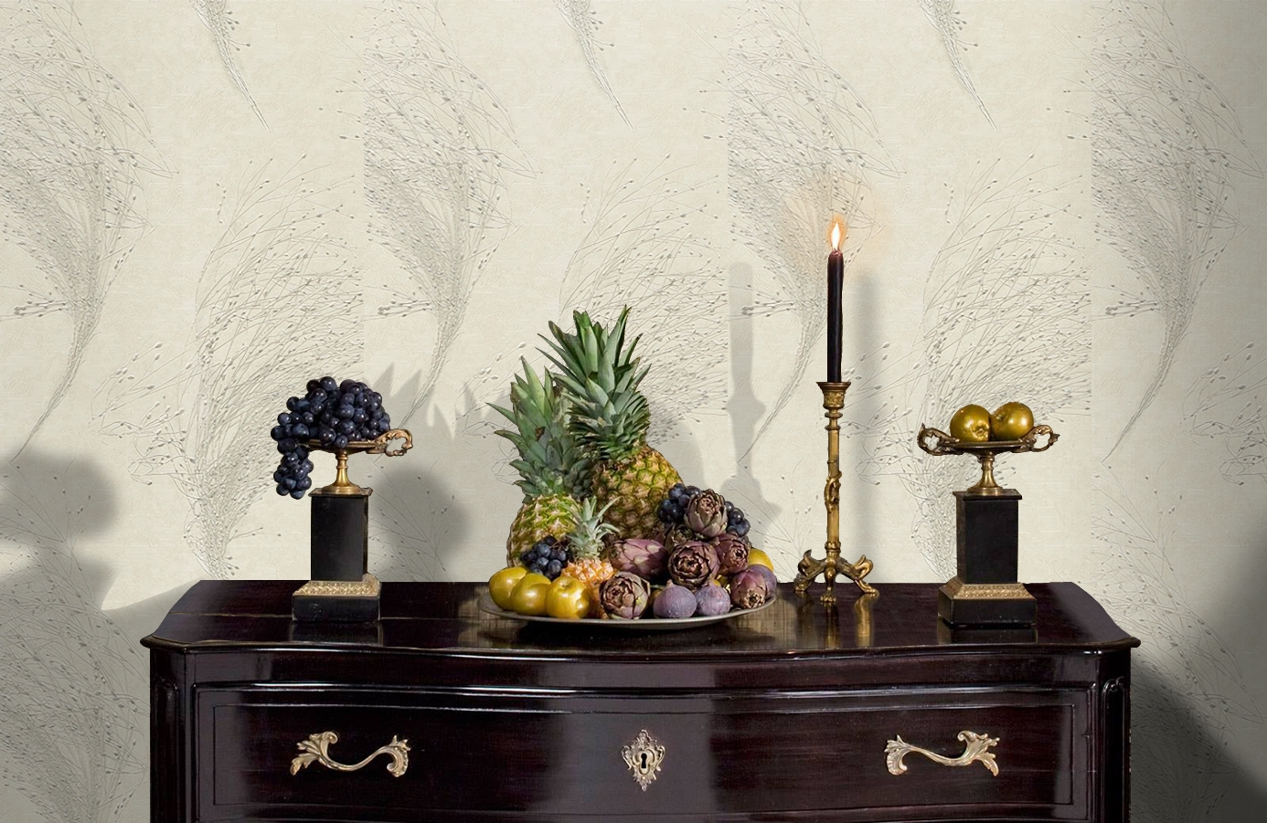 Обои 3216-3 фото в интерьере гостиной