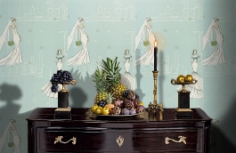 Обои 3511-3 фото в интерьере гостиной превью