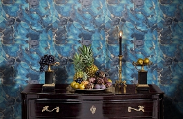 Обои E107007 фото в интерьере гостиной превью