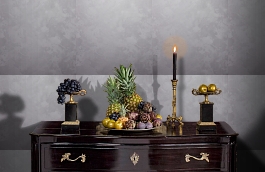 Обои 89207 фото в интерьере гостиной превью