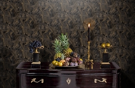 Обои HK65622 фото в интерьере гостиной превью