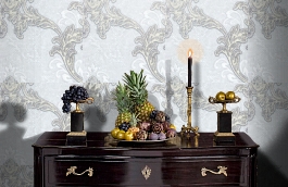 Обои 10017-07 фото в интерьере гостиной превью