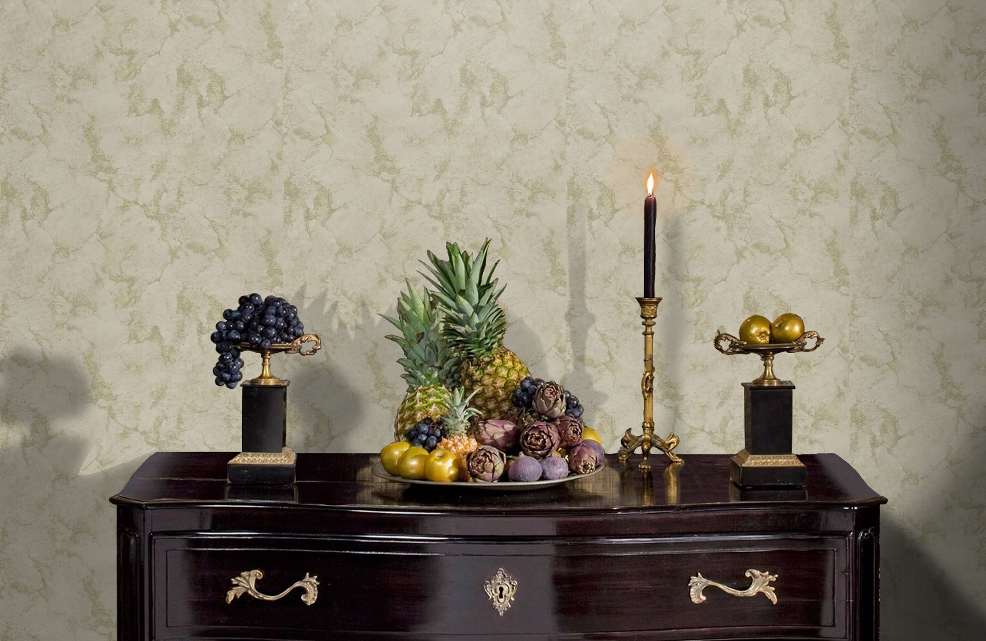 Обои M13002 фото в интерьере гостиной