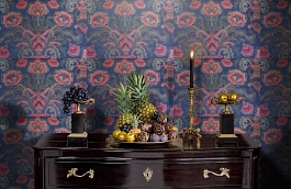 Обои 1-FN-V фото в интерьере гостиной превью