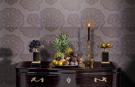 Обои 1-TF-P фото в интерьере гостиной превью