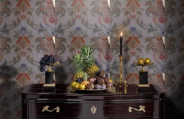 Обои 10-FN-D фото в интерьере гостиной превью