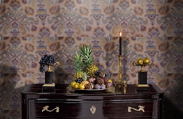 Обои 10-FN-V фото в интерьере гостиной превью