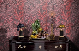 Обои 11-aur-f фото в интерьере гостиной превью