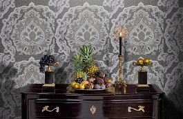 Обои 13-aur-d фото в интерьере гостиной превью