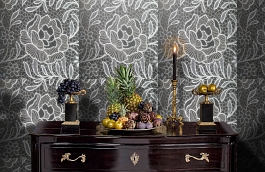 Обои 13-aur-f фото в интерьере гостиной превью