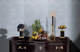 Обои 15EGN-D фото в интерьере гостиной превью