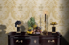 Обои 1CRE-D фото в интерьере гостиной превью