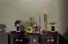 Обои 1EGN-A фото в интерьере гостиной превью