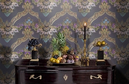 Обои 2-FN-O фото в интерьере гостиной превью