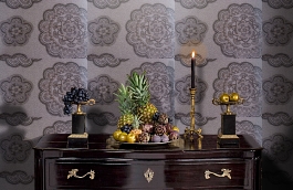 Обои 2-TF-P фото в интерьере гостиной превью