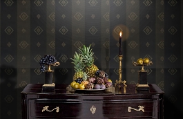 Обои 2EGN-R фото в интерьере гостиной превью