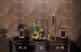 Обои 4-TF-P фото в интерьере гостиной превью