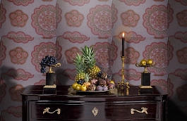 Обои 5-TF-P фото в интерьере гостиной превью