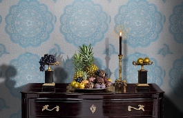 Обои 6-aur-p фото в интерьере гостиной превью