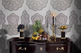 Обои 8-aur-p фото в интерьере гостиной превью