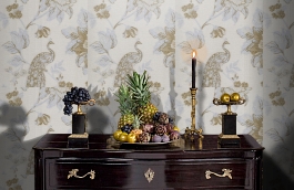 Обои AZZ-1P фото в интерьере гостиной превью