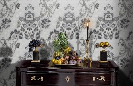 Обои AZZ-2D фото в интерьере гостиной превью