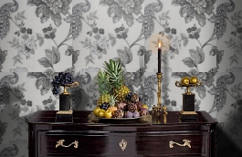 Обои AZZ-2P фото в интерьере гостиной превью